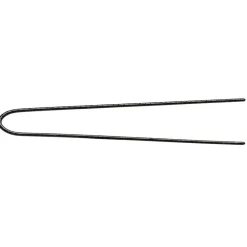 Lockennadeln geriffelt 72 mm 500er Box Schwarz-Comair