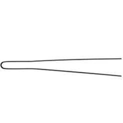 Comair Haarklemmen|Haarschmuck|Postichenadeln 50 Stück glatt 75 x 0,8 mm