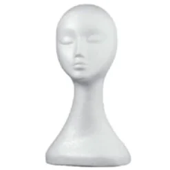 Comair Haarschaum|Schaumstoffkopf "Lady" in weiß