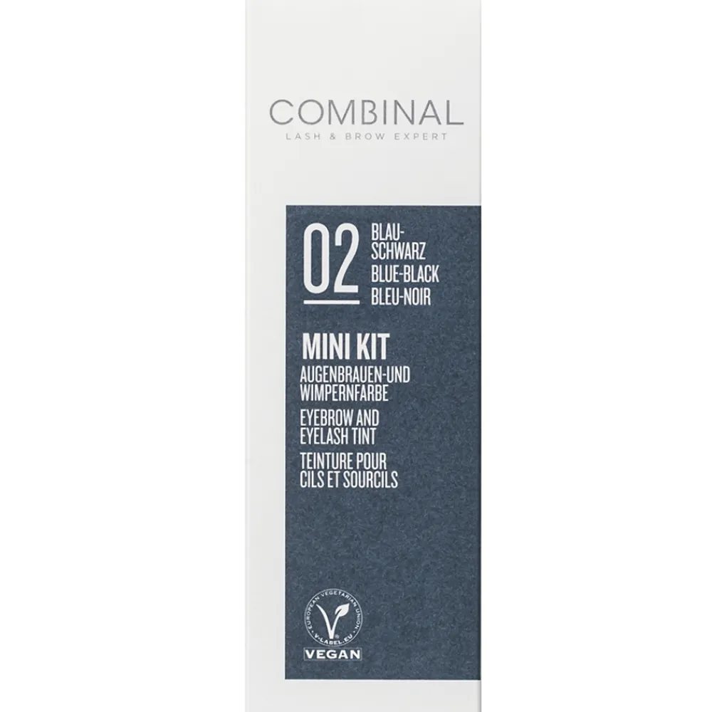 Combinal Wimpern & Brauen|Augenbrauen- & Wimpernfarbe^Mini Kit - Blau-Schwarz
