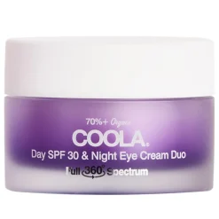 COOLA Uv-Schutz & Pflege|Hagel Nature|Day & Night Eye Cream Duo SPF30 24 ml