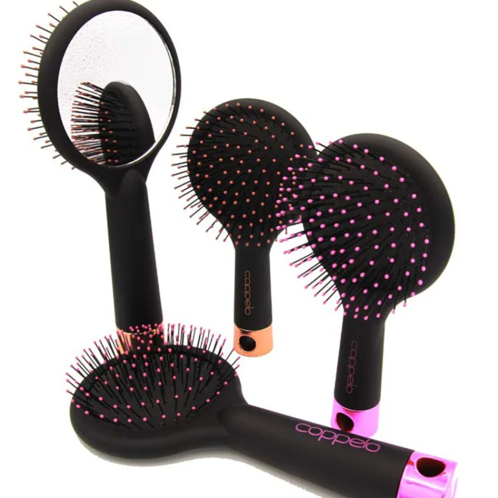 Coppelo Bürste^Black Rainbow Brush Rose Gold Large