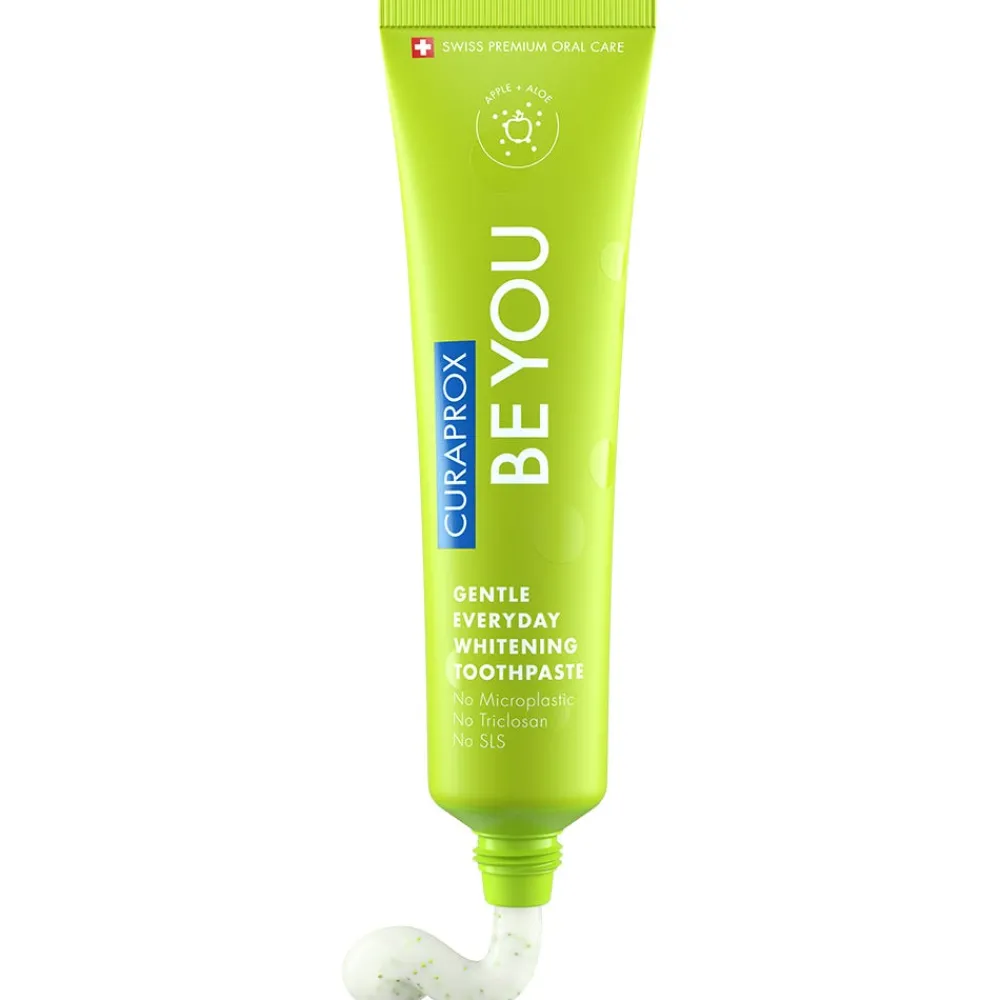 CURAPROX Zahnpflege^Be you Zahnpasta Apfel und Aloe Grün 60 ml