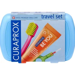 CURAPROX Zahnpflege|Travel-Set Blau