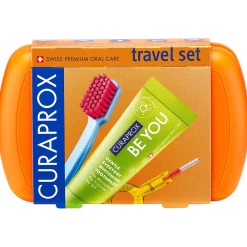 CURAPROX Zahnpflege^Travel-Set Orange