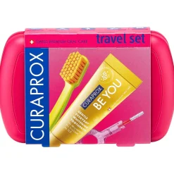 CURAPROX Zahnpflege|Travel-Set Rot