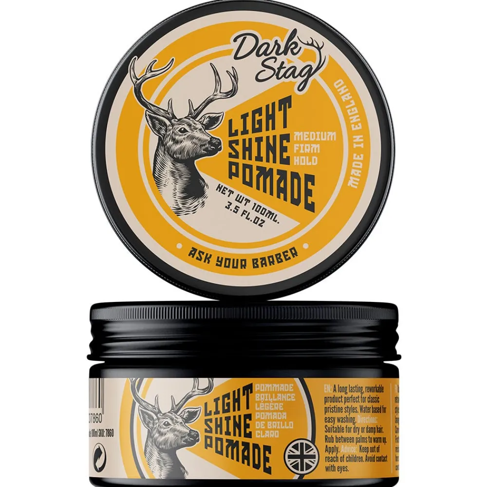 Dark Stag Pomade & Wachs|Light Shine Pomade 100 ml