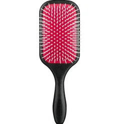 D38 Power Paddle Brush, schwarz/rot-Denman Discount