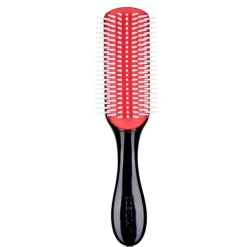 Haarbürste D3 Original, schwarz/rot-Denman