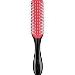 Haarbürste D3 Original, schwarz/rot-Denman