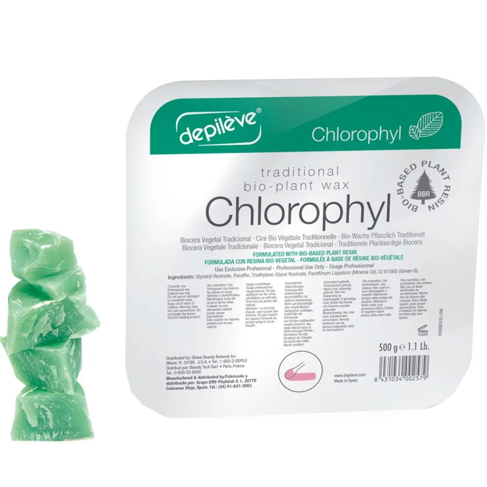 Biowax Traditional Chlorophyl 2x 500 g-depileve Online