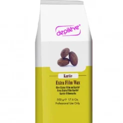 depileve Haarentfernung|Körper^Karité Extra Film Wax Perlen 500 g