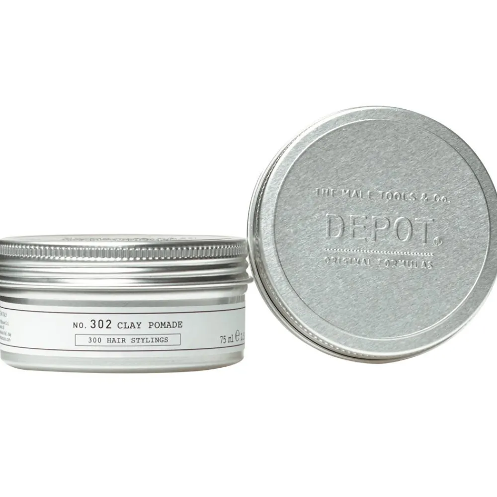 DEPOT Pomade & Wachs|302 Clay Pomade 75 ml