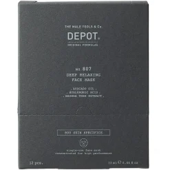 807 Deep Relaxing Face Mask Box 12 x 13 ml-DEPOT Best