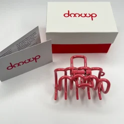 doouup Haarschmuck|Coral Pink Haarklammer