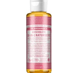 Dr. Bronner´s Hagel Nature|Hand & Fuß^Dr. Bronner's 18-in-1 Naturseife Kirschblüte 120 ml