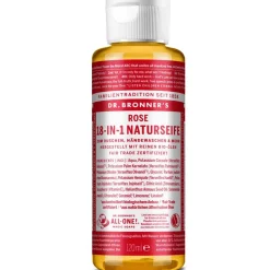 Dr. Bronner´s Hagel Nature|Hand & Fuß^Dr. Bronner's 18-in-1 Naturseife Rose 120 ml