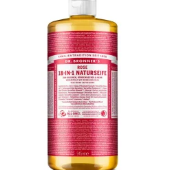 Dr. Bronner´s Hagel Nature|Hand & Fuß^Dr. Bronner's 18-in-1 Naturseife Rose 945 ml
