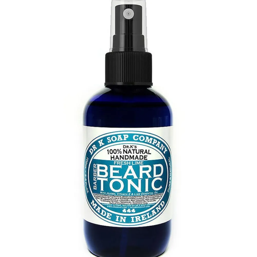 Dr K Soap Company Bartpflege^Beard Tonic Fresh Lime Barber Size With Pump 100 ml