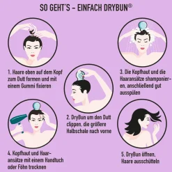 DryBun® Haarteile^DryBun Basil Smash