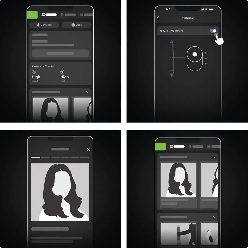 Dyson Lockenstäbe|Haartrockner^Airwrap i.d. Multi-Haarstyler Pink/Rósegold