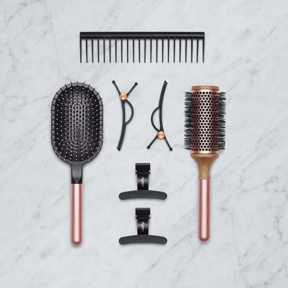 Dyson Tools|Haarteile^Brush Giftset Róse