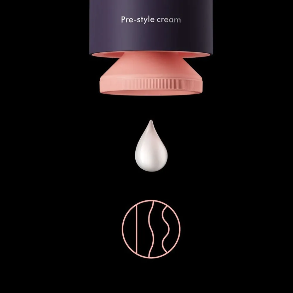 Chitosan Glattes bis Welliges Haar Pre-Style Cream light Refill 100 ml-Dyson Best