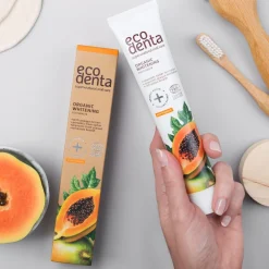 Ecodenta Zahnpflege|Hagel Nature^Zahnpasta Organic Whitening 75 ml