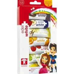 Edel+White Zahnpflege|Zahnpasta Früchtli 7x9,4 ml