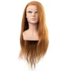 Übungskopf Mila Humanhaar hellbraun 60 cm-Efalock New