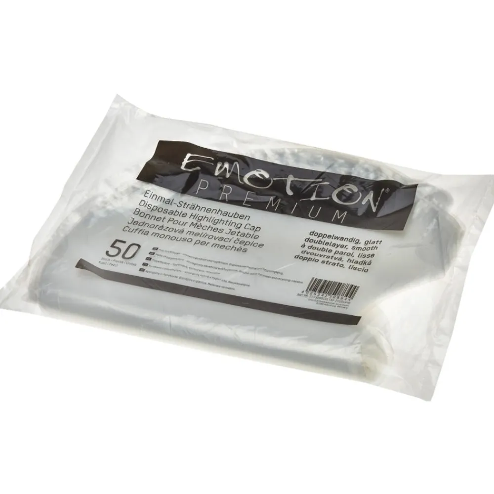 Efalock Umhänge & Hauben|Einwegartikel^Emotion Premium Strähnenhaube doppelwandig 50 Stk.