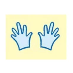 Efalock Hygiene & Desinfektion|Einwegartikel^Färbehandschuhe PE-für Herren 100 Stück