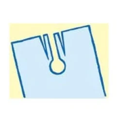 Efalock Umhänge & Hauben|Einwegartikel^PE-Umhang gehämmert 100 Stück