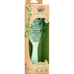Efalock Salonausstattung|Kämme & Bürsten|Wet Brush Go Green Detangler Green