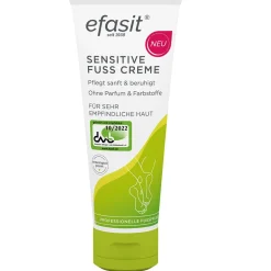 efasit Hand & Fuß|Hautpflege|Sensitive Fuß Creme 75 ml
