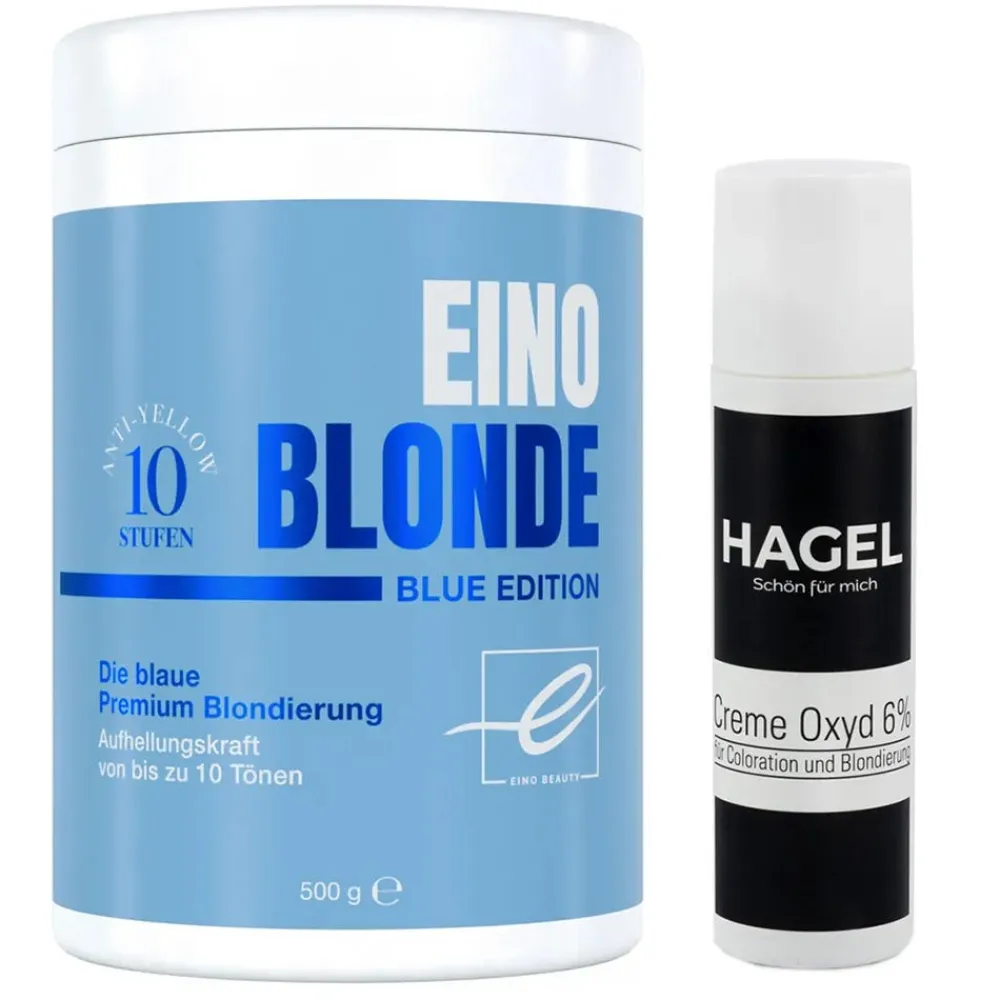 EINO Haarfarbe|Blondierung^Blonde 10 Blue Edition 500 g Bundle