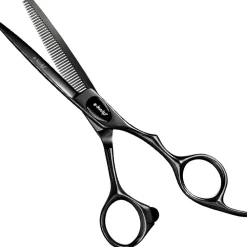 + Primus Black Modellierschere 5.5 Offset-e-kwip Outlet