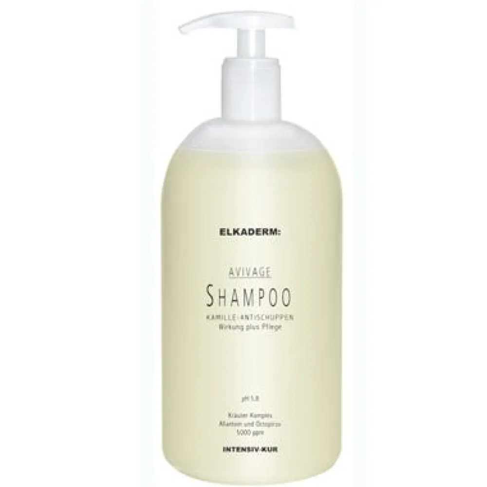Elkaderm Shampoo|Avivage Kamille Antischuppen Shampoo