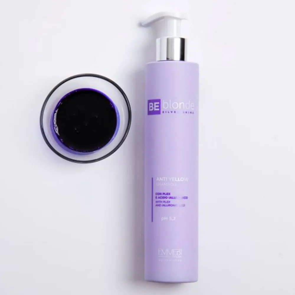 EMMEBI Shampoo|BE blonde Anti Yellow Shampoo 250 ml