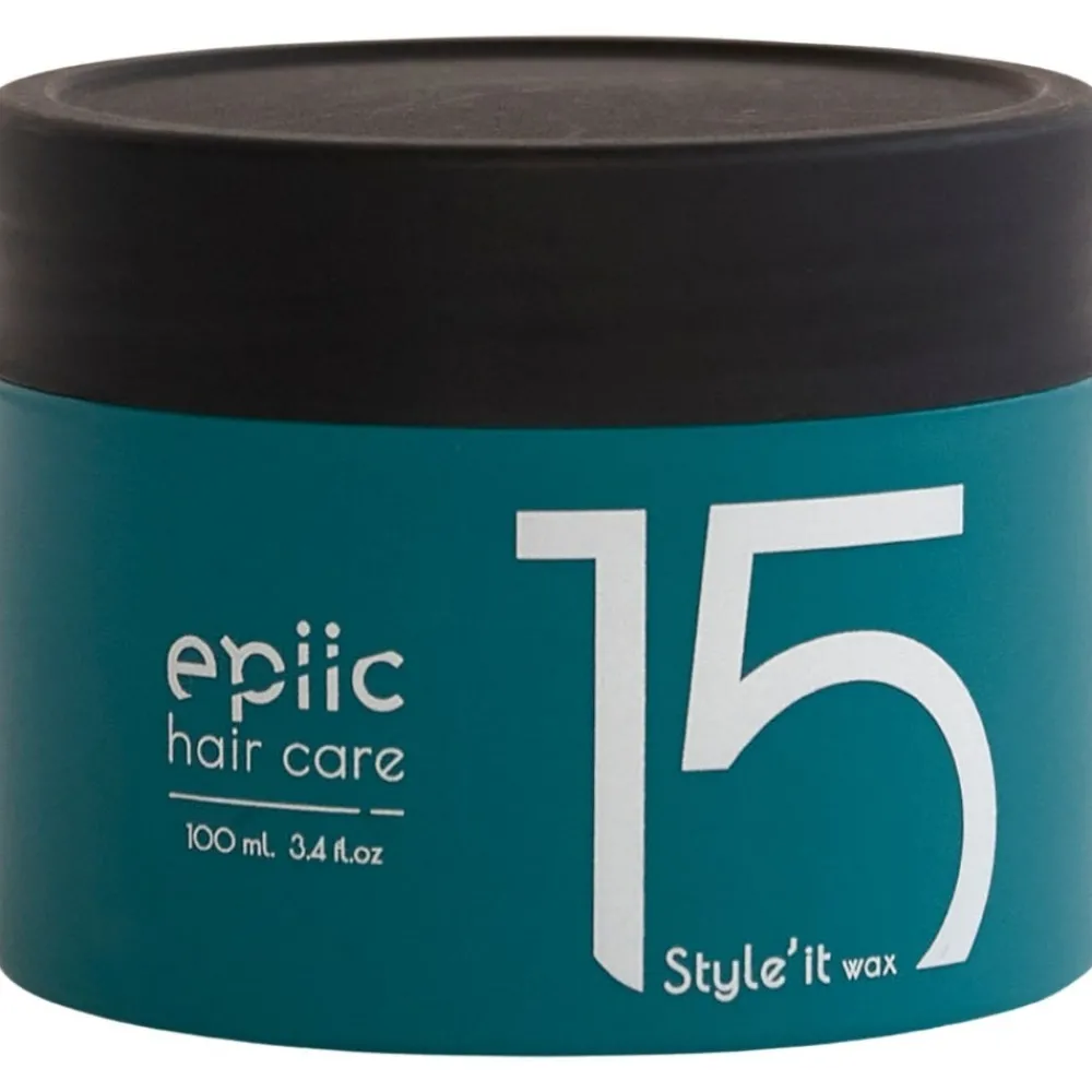 Epiic Haircare Hagel Nature| Pomade & Wachs^Nr.15 Style'it Wax 100 ml
