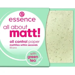 essence Puder & Concealer^all about matt! oil control paper 12 g