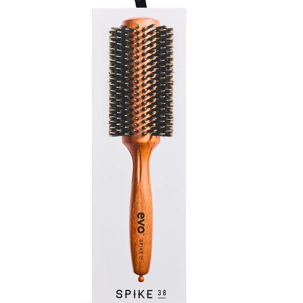 evo Kämme & Bürsten|Bürste^Spike Nylon Pin Bristle Radial Brush 38 mm
