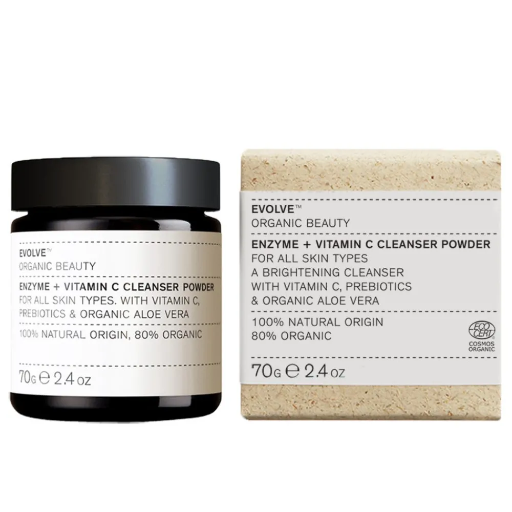 Evolve Hagel Nature|Gesicht|Enzyme+Vitamine C Cleanser Powder 70 g