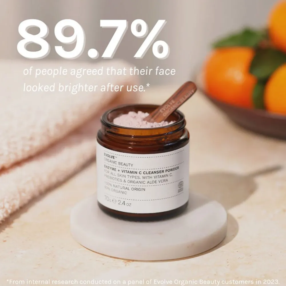 Evolve Hagel Nature|Gesicht|Enzyme+Vitamine C Cleanser Powder 70 g