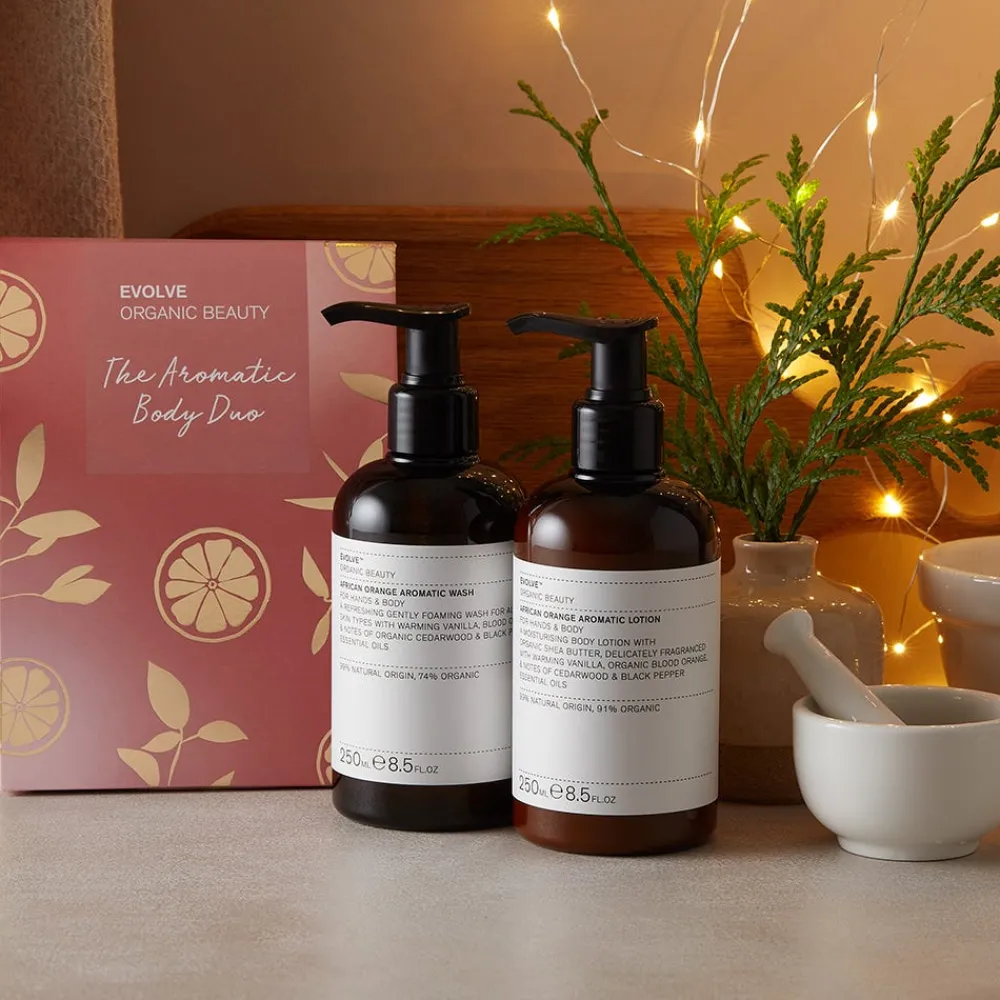 Evolve Hagel Nature|Körper^The Aromatic Body Duo Geschenk-Set