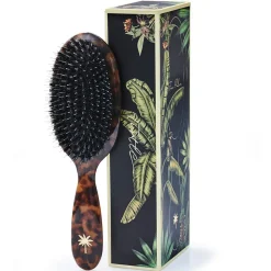 Fan Palm Bürste^Boar- & Nylon Brush Turtle - Medium