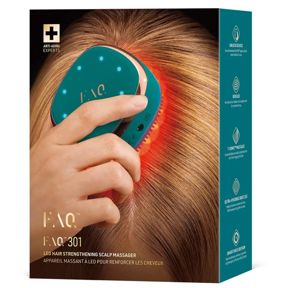 FAQ Swiss Kopfhautpflege|301 LED Hair Strengthening Scalp Massager