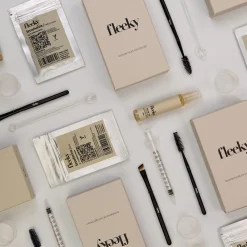 Browhenna Kit Mini Dark Brown-fleeky Best