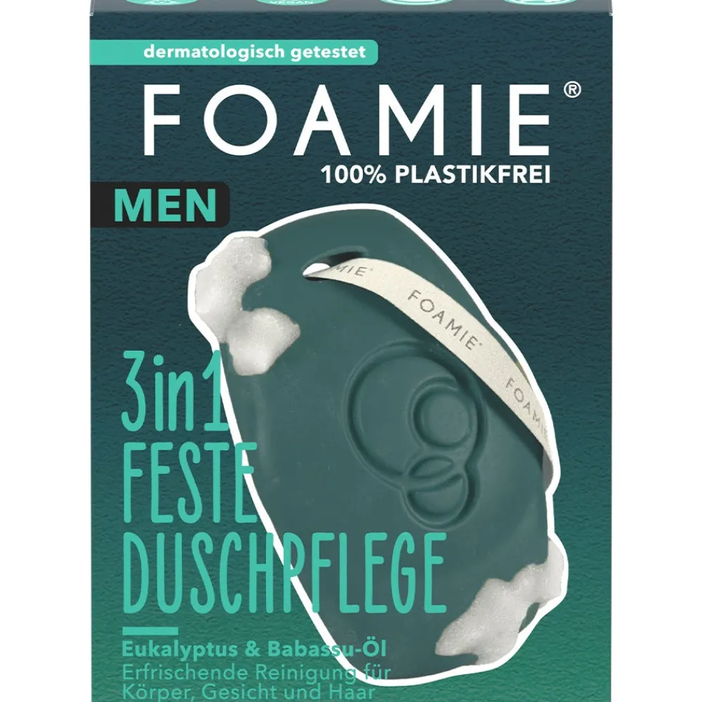 FOAMIE Hautpflege|Körper|Men 3in1 Feste Duschpflege Back to the roots