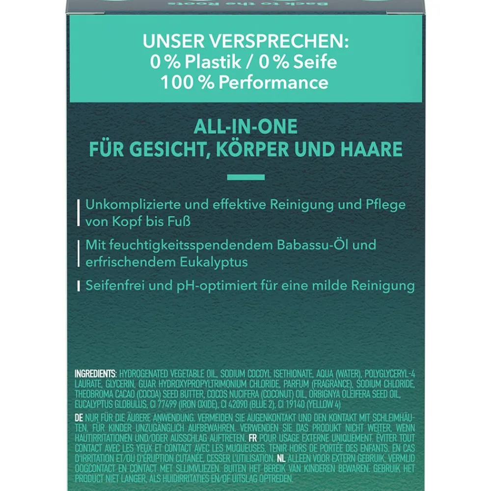 FOAMIE Hautpflege|Körper|Men 3in1 Feste Duschpflege Back to the roots